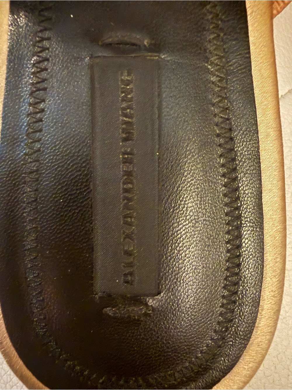 Alexander Wang Amelia Size 36 Beige Leather-Studded Flat Mules - Picture 4 of 5
